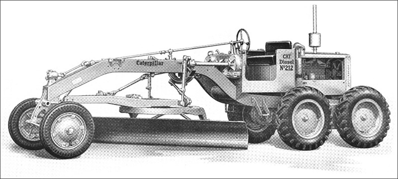 Cat No.212 Motor Grader